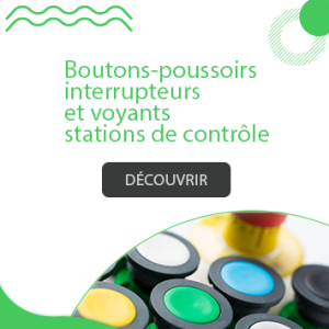 Boutons-poussoirs, interrupteurs et voyants, stations de contrôle