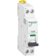 Disjoncteur miniature (MCB), Acti9 iC40, 1P+N, 25A, courbe C, 4500A (IEC/EN 60898-1), 6kA (IEC/EN 60947-2)